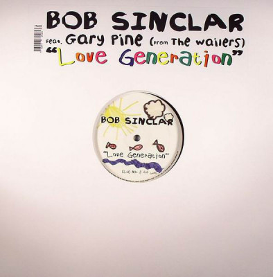 VINIL Bob Sinclar Feat. Gary Pine &amp;lrm;&amp;ndash; Love Generation 12&amp;quot; - VG+ - foto