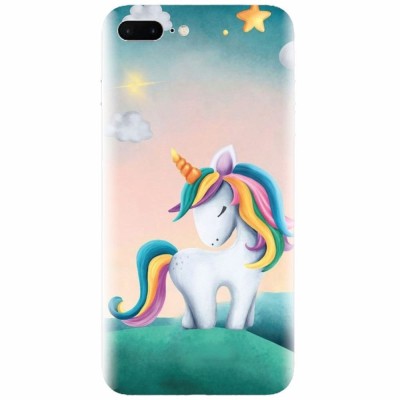 Husa silicon pentru Apple Iphone 8 Plus, Magic Unicorn foto