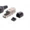 Mufă RJ45 Cat 6a Ecranată 8p8c Tată