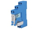 Releu intermediar DPDT 24VDC 8A, Finder