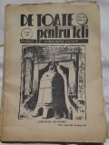 De Toate pentru Toti, supliment Realitatea Ilustrata nr.27/1937
