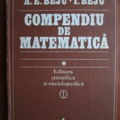 A. E. Beju - Compendiu de matematică ( algebră și geometrie )