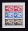 ✅(V31) Germania 1983,RAR bloc/viniete Expozitia Filatelica, dupa seria Graf Zeppelin 1931/1933,MNH, Nestampilat
