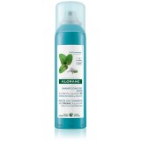 Klorane Organic Mint șampon uscat pentru păr expus la poluare 150 ml