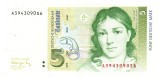 Germania West Germany 5 Mark 1991 P-37 Seria 3943090S6