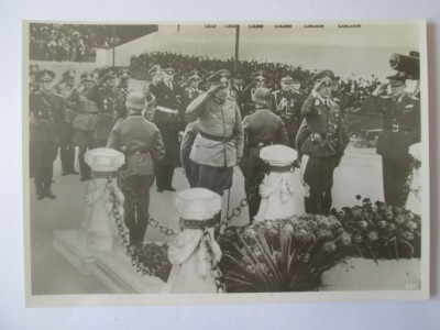 Raritate! Foto cu generalii E.Hansen si I.Antonescu la Mor.Ostasului Necunoscut foto