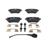 Set placute frana punte spate, Vw Transporter T5, 2003-2015, Transporter T6 04.2015-, Ate 13046028822, parte montare : Punte spate