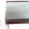 Evaporator Dacia Sandero, 2012-, Renault Captur, 2013-; Clio, 2012- Motor 0,9 Tce/1,2/1,2 Tce; 1,5 Dci, Aluminiu/Aluminiu Brazat, 225x212x38, Priza:
