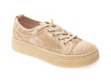 Pantofi sport EPICA aurii, 5063, din material textil