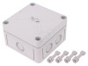 Carcasa universala SPELSBERG IP66 Policarbonat Gri 94x94x57mm