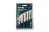 TOTAL - SET 4 BURGHIE HSS PRINDERE HEX 1/4 PowerTool TopQuality