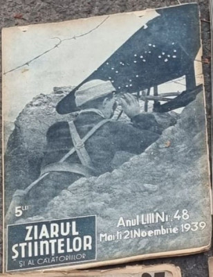 Ziarul Stiintelor si al Calatoriilor - Anul LIII Nr. 48, 1939 foto