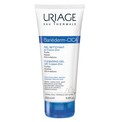 Gel de Curatare Bariederm Cica, 200 ml, Uriage foto