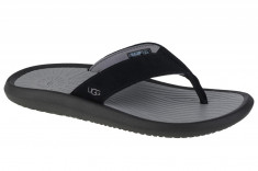 Papuci flip-flop UGG Brookside II Flip 1124894-BLK negru foto