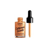 Iluminator lichid, NYX, California Beamin, 04 Golden Glow, 22 ml