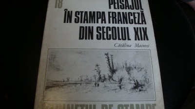 Peisajul in stampa franceza din sec XIX - 1987 foto