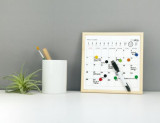 Planner - Mini White Board Calendar | Kikkerland