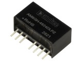 Convertor DC/DC 6W, intrare 18&ndash;75VDC, ieșire 24V/&minus;24V