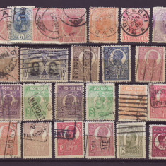 1900-1950 Lot timbre stampilate