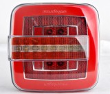 Lampa stop patrata LED SMD 202101-D 24V, Universal, Oem
