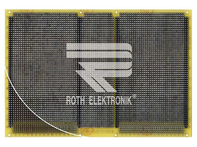 Placă universală două fețe ROTH ELEKTRONIK GMBH - 160mm x 233,4mm