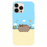 Husa compatibila cu Apple iPhone 13 Pro, Viceversa, model Be cool with Pusheen , Silicon, TPU