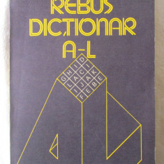 "REBUS DICTIONAR A-L. Cuvinte de 4 litere", Nicolae Andrei, 1986