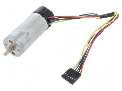 Motor DC cu Codificator și Transmisie 12V 4.4:1 foto