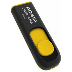 Memorie USB ADATA DashDrive UV128 64GB USB 3.0 Yellow foto