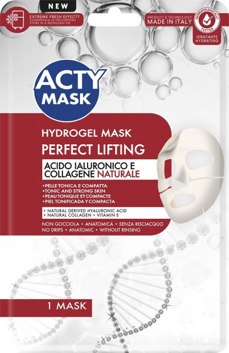 Masca fata hydrogel perfect lift acid hial.&amp;colagen