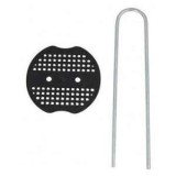 Cuie Tip U 15 Cm Cu Rozeta 6 Cm, Pt Fixare Folii - Set 20