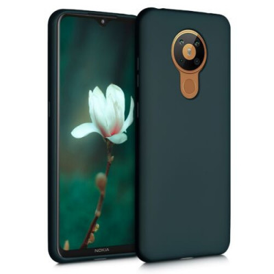 Husa pentru Nokia 5.3, Silicon, Verde, 53552.14 foto