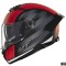 Casca integrala pentru scuter - motocicleta MT Thunder 4 SV Treads B5 rosu mat (ochelari soare integrati) M (57/58cm)