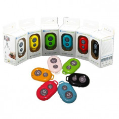 Telecomanda Bluetooth Remote Shutter Camera Telefon iOS Android foto