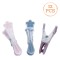 C&acirc;rlige Rufe, Model Floare, Set 12 Bucăți, Multicolor, Plastic, M&acirc;ner Softgrip