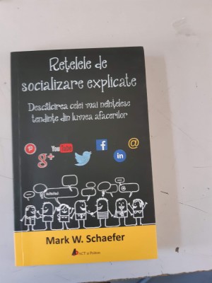 Retelele de socializare explicate - Mark W. Schaefer foto