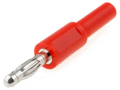 Conector banană 4mm mufă și priză foto