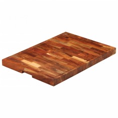 vidaXL Tocător, 60x42x4 cm, lemn masiv de acacia