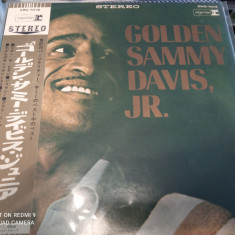Vinil "Japan Press" Sammy Davis Jr. ‎– Golden Sammy Davis Jr. (EX)