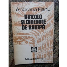 DINCOLO SI DINCOACE DE RAMPA de ANDRIANA FIANU , 1982 , DEDICATIE *