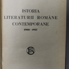 ISTORIA LITERATURII ROMANE CONTEMPORANE 1900 - 1937 / GH. ASACHI de EUGEN LOVINESCU , COLEGAT DE DOUA CARTI , APARUTE IN 1927 - 1937