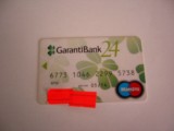 B12 34 - Card bancar foarte vechi - piesa de colectie