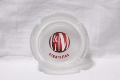 Scrumiera de masa L&amp;M sticla ARC Franta 10.6 cm vintage