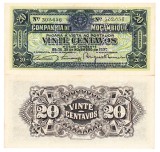 Mozambic 20 Centavos 1933 PR-29 UNC
