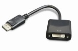 CABLU video GEMBIRD, adaptor DisplayPort (T) la DVI-I DL (M), 10cm, rezolutie maxima Full HD (1920 x 1080) la 60Hz, negru, &quot;AB-DPM-DVIF-002&quot; (timbru v