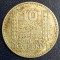 (A123) MONEDA DIN ARGINT FRANTA - 10 FRANCS FRANCI 1939, 10 GRAME, PURITATE 680