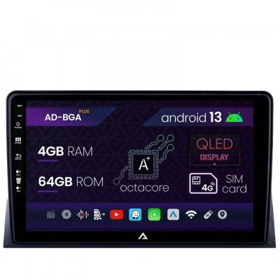 Navigatie VW Multivan T5 (2003-2015), Android 13, A-Octacore 4GB RAM + 64GB ROM, 9 Inch - AD-BGA9004+AD-BGRKIT025T5 foto