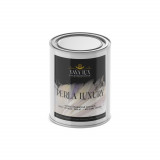 Vopsea decorativa sidefata Perla Luxury, Alb Perlat, 1 L