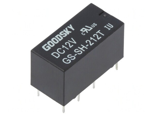 Releu Electromagnetic DPDT 12VDC 2A 120VAC PCB