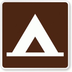 Semne pentru camping foto